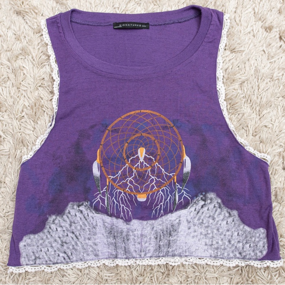 Dream Catcher purple t-shirt